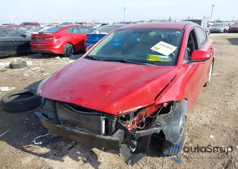 2017 Hyundai Elantra Se z USA, uszkodzony, nr VIN KMHD74LF3HU395697